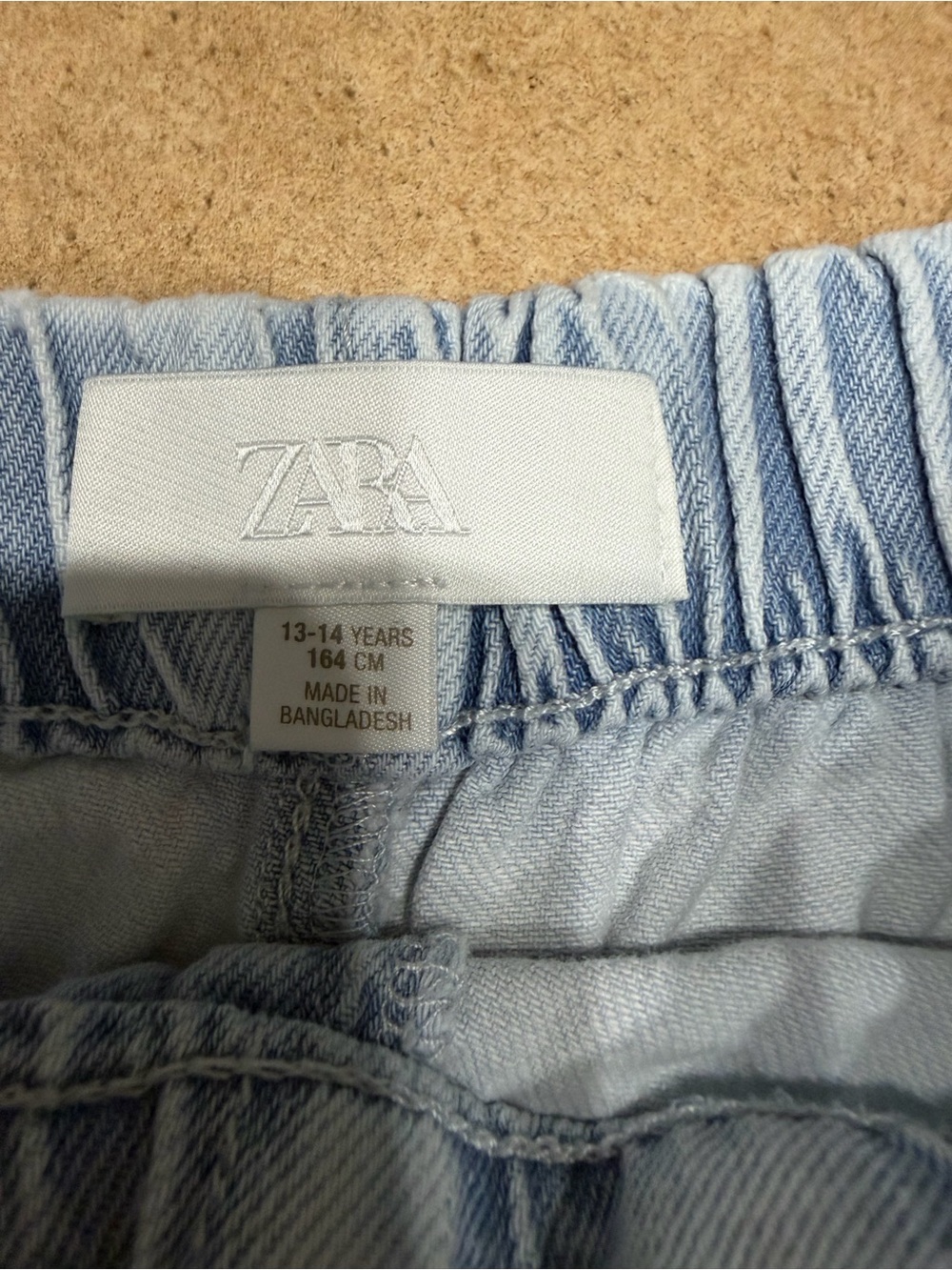 ZARA Denim Short Size 14 Y